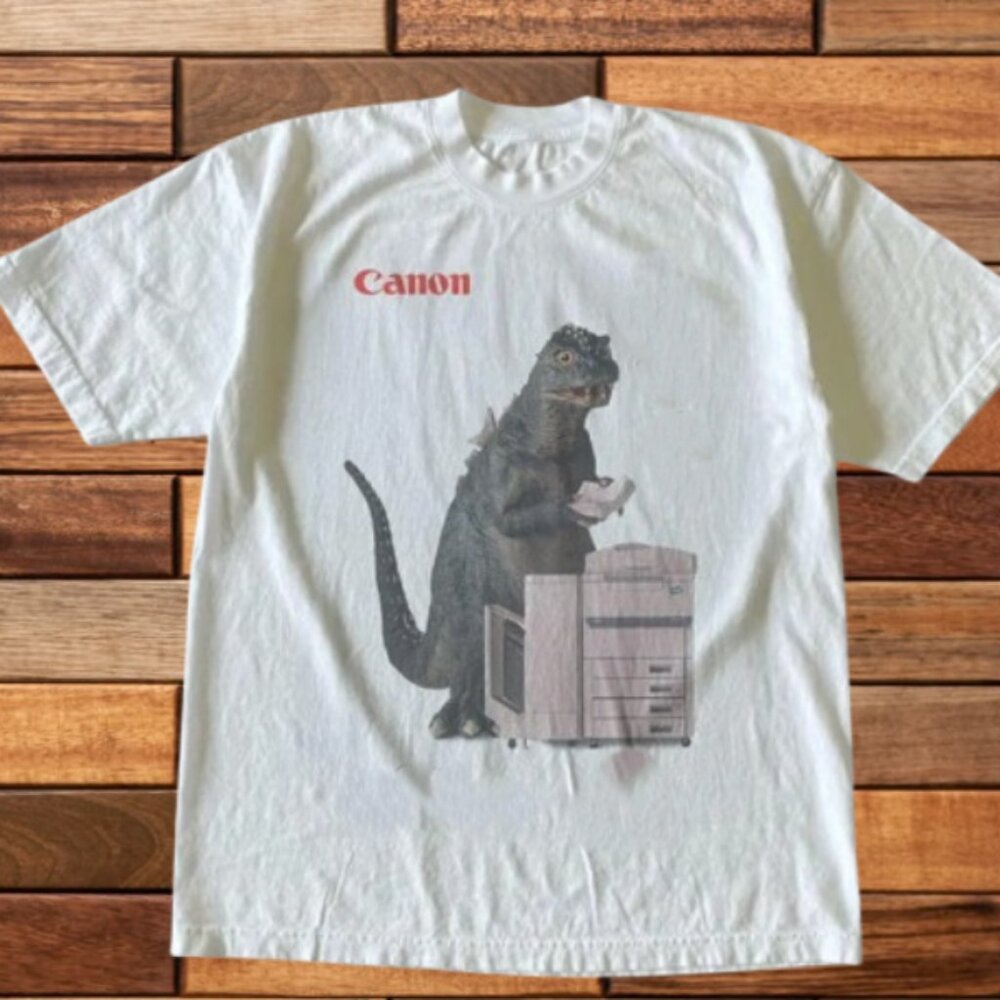 Baby Godzilla Canon T shirt
